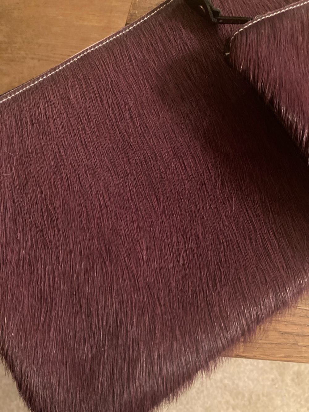 Crimson Willow Hair on Hide/Unicorn Leather 🌵 Mega Haul-It-All Tote Bundle EUC - Picture 11 of 14